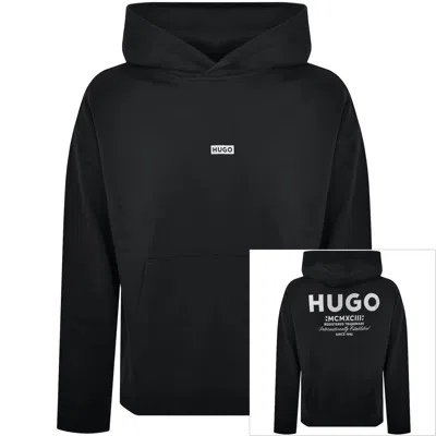 Hugo Blue Nazardo Hoodie Black