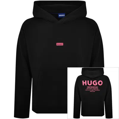Hugo Blue Nazardo Hoodie Black