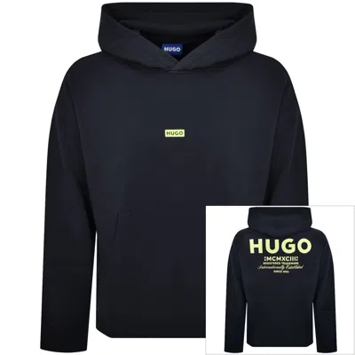 Hugo Blue Nazardo Hoodie Navy