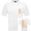 Hugo Blue Nedix T Shirt White In White