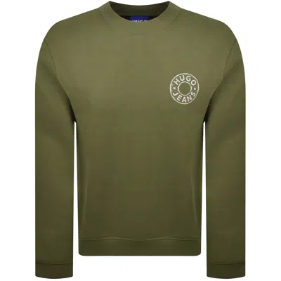 Hugo Blue Nedos Sweatshirt Green