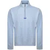 Hugo Blue Neeler Sweatshirt Blue In Blue