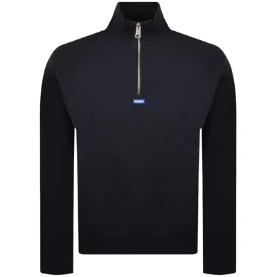 Hugo Blue Neeler Sweatshirt Dark Blue