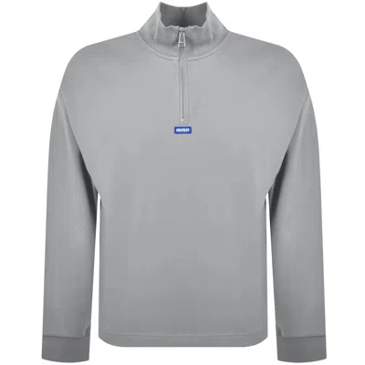 Hugo Blue Neeler Sweatshirt Grey