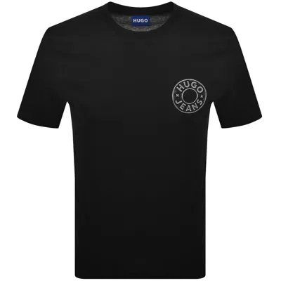 Hugo Blue Nemodo T Shirt Black