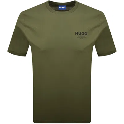 Hugo Blue Nesptee T Shirt Green