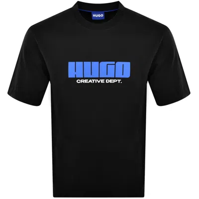 Hugo Blue New Romi T Shirt Black