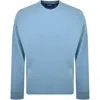 Hugo Blue Ninnyo Sweatshirt Blue In Blue