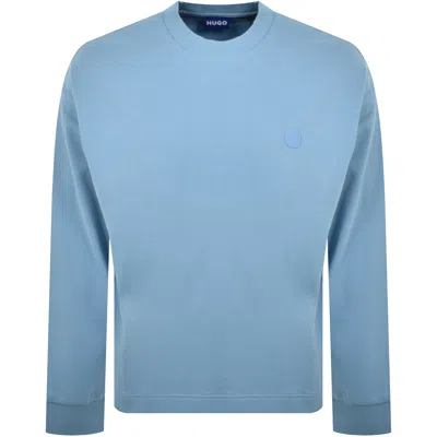 Hugo Blue Ninnyo Sweatshirt Blue