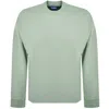 Hugo Blue Ninnyo Sweatshirt Green In Green