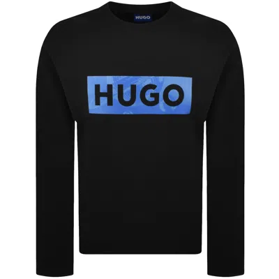 Hugo Blue Nixalien Sweatshirt Black