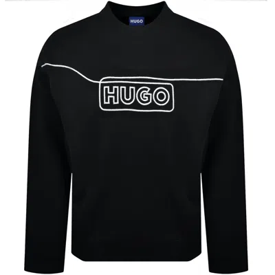 Hugo Blue Noideryos Sweatshirt Black