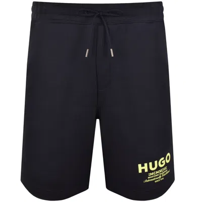 Hugo Blue Nomario Shorts Dark Blue In Black