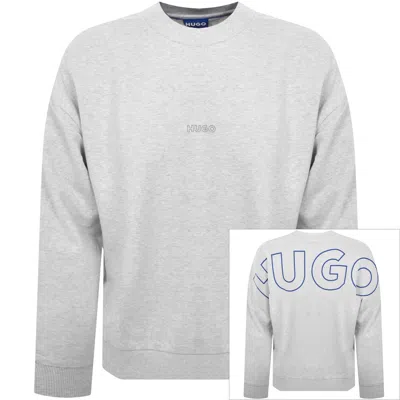 Hugo Blue Noriche Sweatshirt Grey In Gray