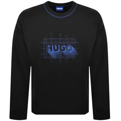 Hugo Blue Nothalic Sweatshirt Black