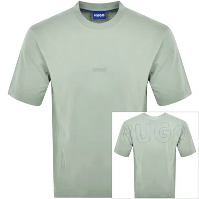Hugo Blue Nouveres T Shirt Green