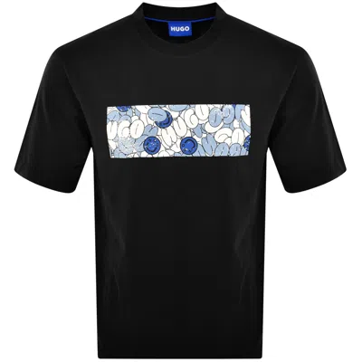 Hugo Blue Nurix T Shirt Black