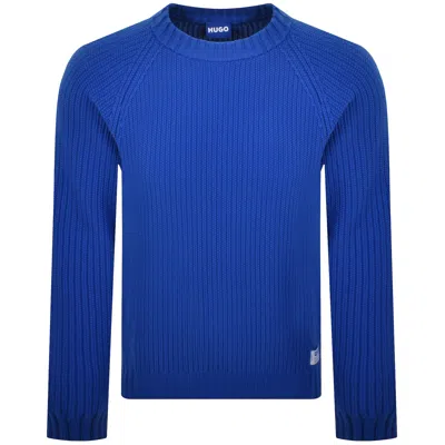 Hugo Blue Sonnee Jumper Blue