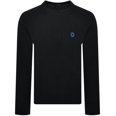 Hugo Blue Sonni Knit Jumper Black