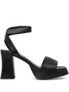 Hugo Boss 100mm Vicky Sandals In Black