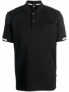 Hugo Boss Regular-fit Polo Shirt With Rubberized Logo