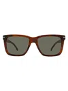 Hugo Boss Boss Boss Rectangular B1598/s Sunglasses Man Sunglasses Brown Size 55 Acetate In Brown