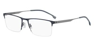 Hugo Boss 1698 Men's Glasses, Blue, Size 57 In Black