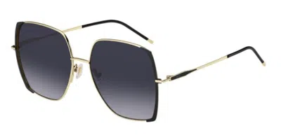 Hugo Boss 1707/s Rhl/9o Women's Sunglasses Gold Size 58