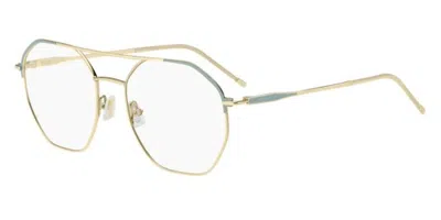 Hugo Boss 1709 Women's Glasses, Gold, Size 54 In Brown