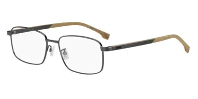 Hugo Boss 1715/f Asian Fit Men's Glasses, Silver, Size 56 In Multi