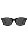 Hugo Boss 1739 Monogram Sunglasses In Black