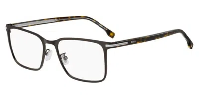 Hugo Boss 1757/g Asian Fit Men's Glasses, Brown, Size 54 In Black