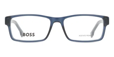 Hugo Boss 1763/g Asian Fit Men's Glasses, Blue, Size 56