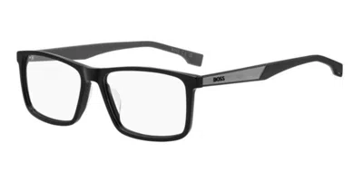 Hugo Boss 1768/g Asian Fit Men's Glasses, Black, Size 57