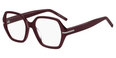 Hugo Boss 1780/g Asian Fit Women's Glasses, Burgundy, Size 53