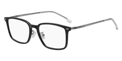 Hugo Boss 1796/f Asian Fit Men's Glasses, Black, Size 55