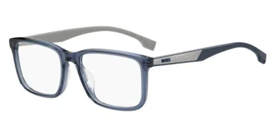 Hugo Boss 1827/g Vestibilità Orientale Pjp Occhiali Da Vista Blu Per Uomo (solo Montatura) In Blue