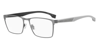Hugo Boss 1828 R81 Occhiali Da Vista Argentati Per Uomo (solo Montatura) In Silver