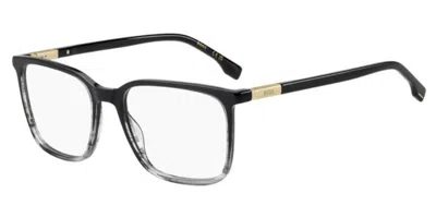 Hugo Boss 1833 2w8 Occhiali Da Vista Neri Per Uomo (solo Montatura) In Green