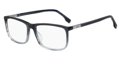Hugo Boss 1834/g Vestibilità Orientale 38i Occhiali Da Vista Blu Per Uomo (solo Montatura) In Orange