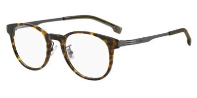 Hugo Boss 1839/g Vestibilità Orientale 086 Occhiali Da Vista Tartarugatishell Per Uomo (solo Montatura) In Multi