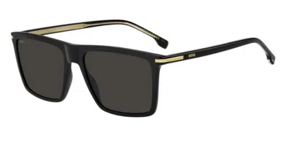 Hugo Boss 1844/s 807/ir Men's Sunglasses Black Size 56