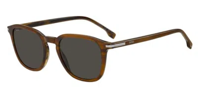 Hugo Boss 1845/s Ex4/ir Men's Sunglasses Brown Size 51