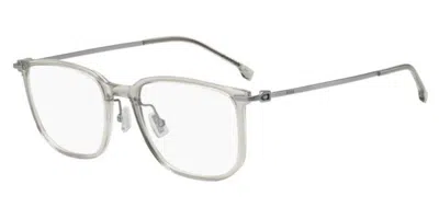 Hugo Boss 1878/f Vestibilità Orientale D3x Occhiali Da Vista Chiari Per Uomo (solo Montatura) In Metallic