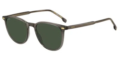 Hugo Boss 1881/s 09q/qt Occhiali Da Sole Per Uomo In Green