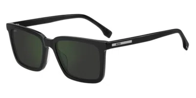 Hugo Boss 1893/g/s Vestibilità Orientale 807/i8 Occhiali Da Sole Per Uomo In Black