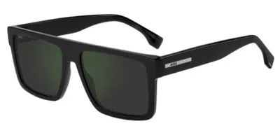 Hugo Boss 1895/s 807/i8 Occhiali Da Sole Per Uomo In Black