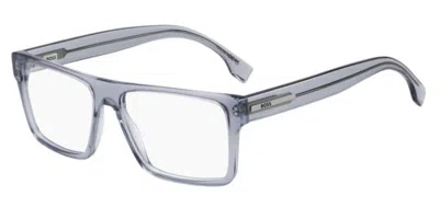 Hugo Boss 1897 Pjp Occhiali Da Vista Per Uomo (solo Montatura) In Gray