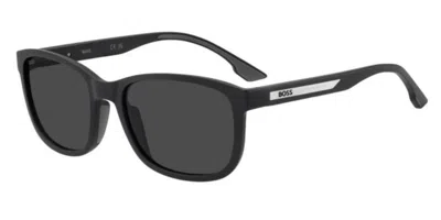 Hugo Boss 1905/g/s Vestibilità Orientale 807/ir Occhiali Da Sole Per Uomo In Black
