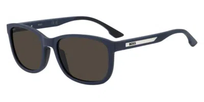 Hugo Boss 1905/g/s Vestibilità Orientale Pjp/ir Occhiali Da Sole Per Uomo In Black